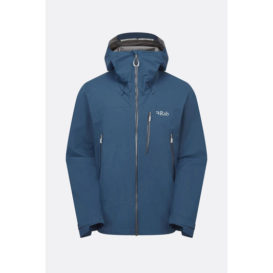 Rab Men's Downpour Mountain Waterproof Jacket Tempest blue