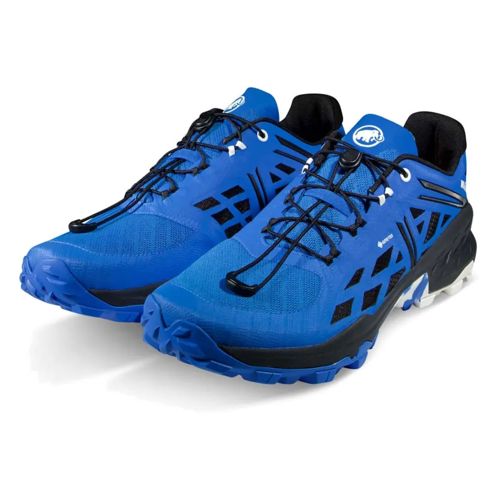 blue running shoe Mammut