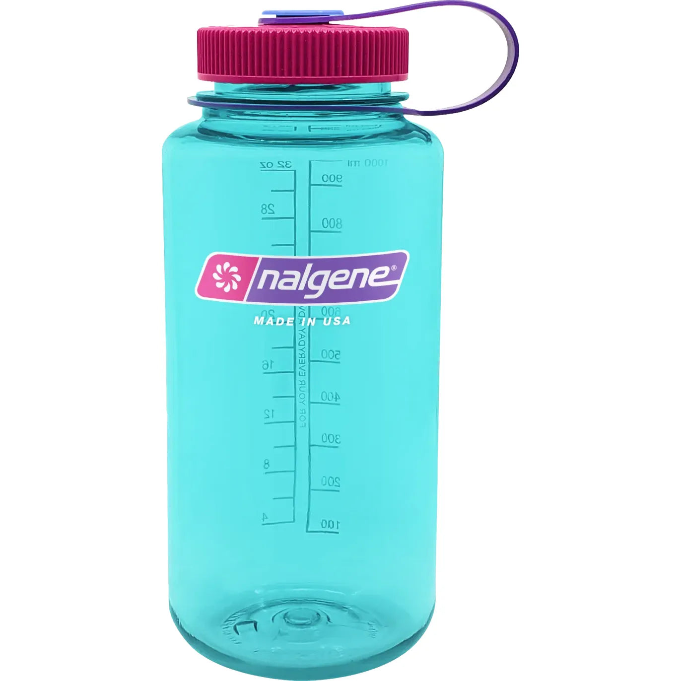 Nalgene Wide Mouth Sustain Water Bottle 1L surfer