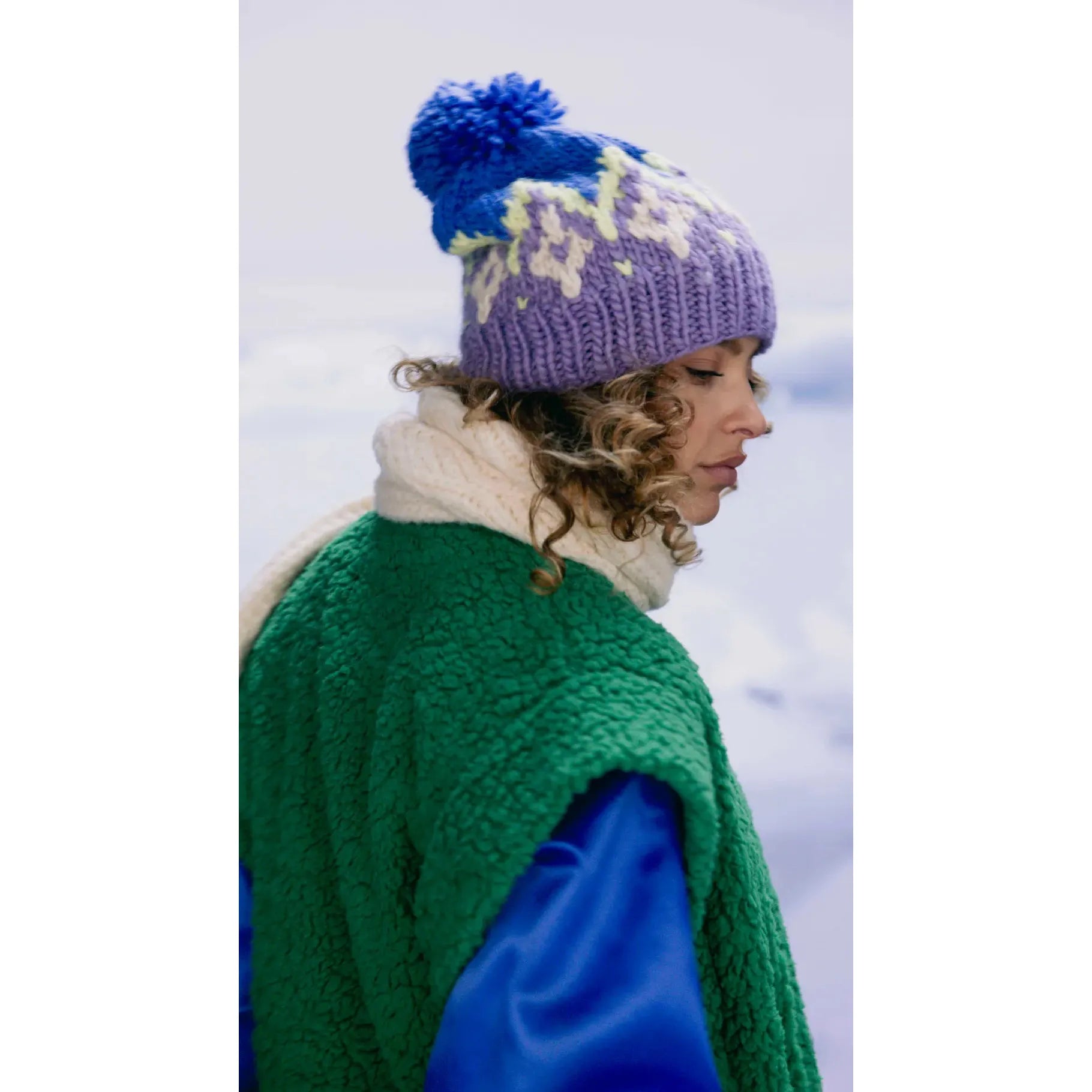 Barts Curley Beanie Violet