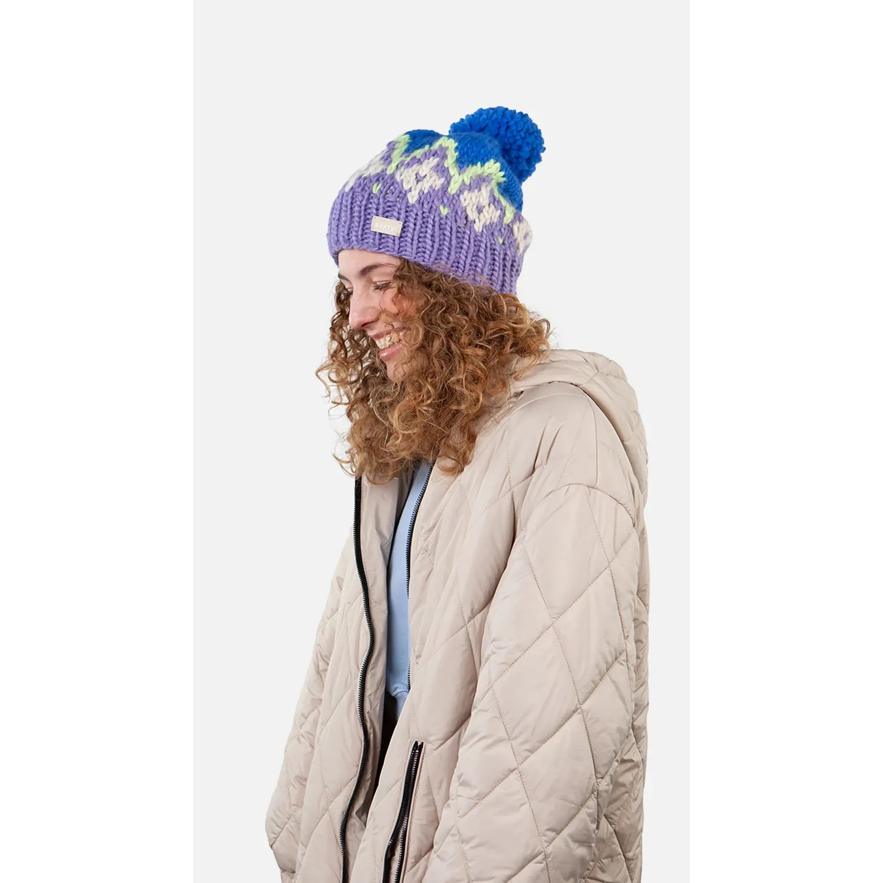 Barts Curley Beanie Violet