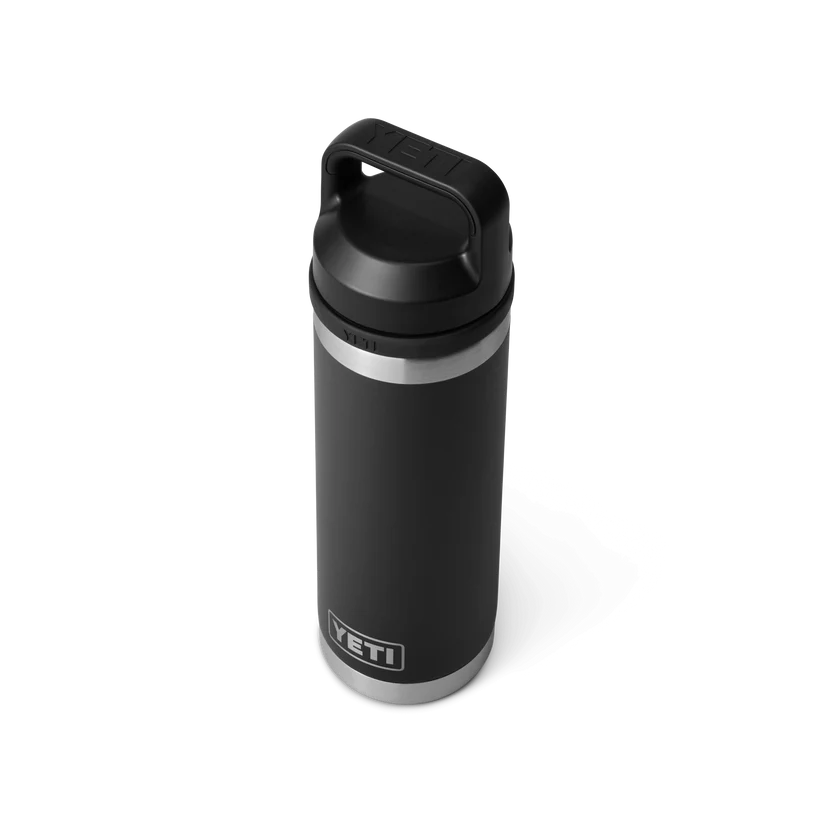 black yeti bottle with the chug cap