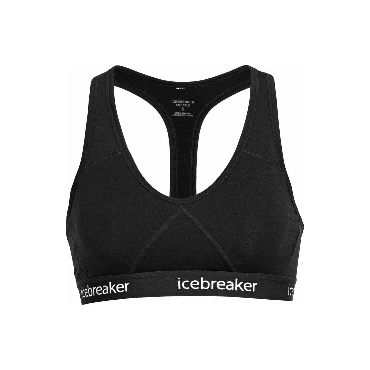 Icebreaker  Sprite Racerback Bra Black