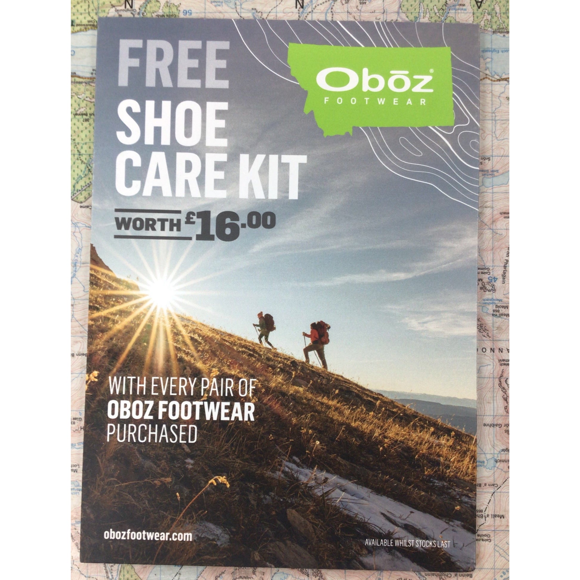 Oboz   Footwear Care Kit