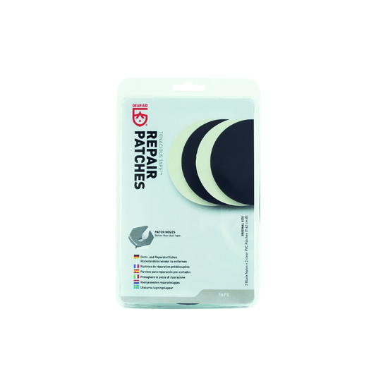 Tenacious Tape Repair Kit (2 x Clear, 2x Black)