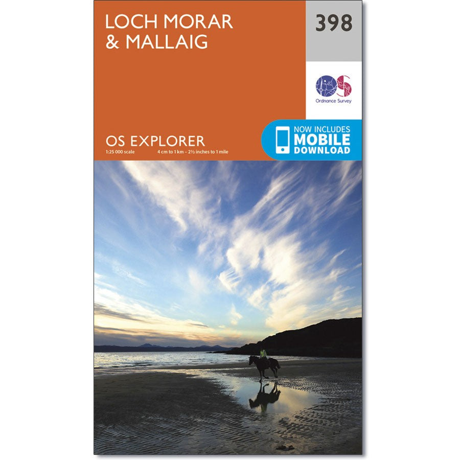 Ordnance Survey 398 Loch Morar & Mallaig Explorer 1:25k