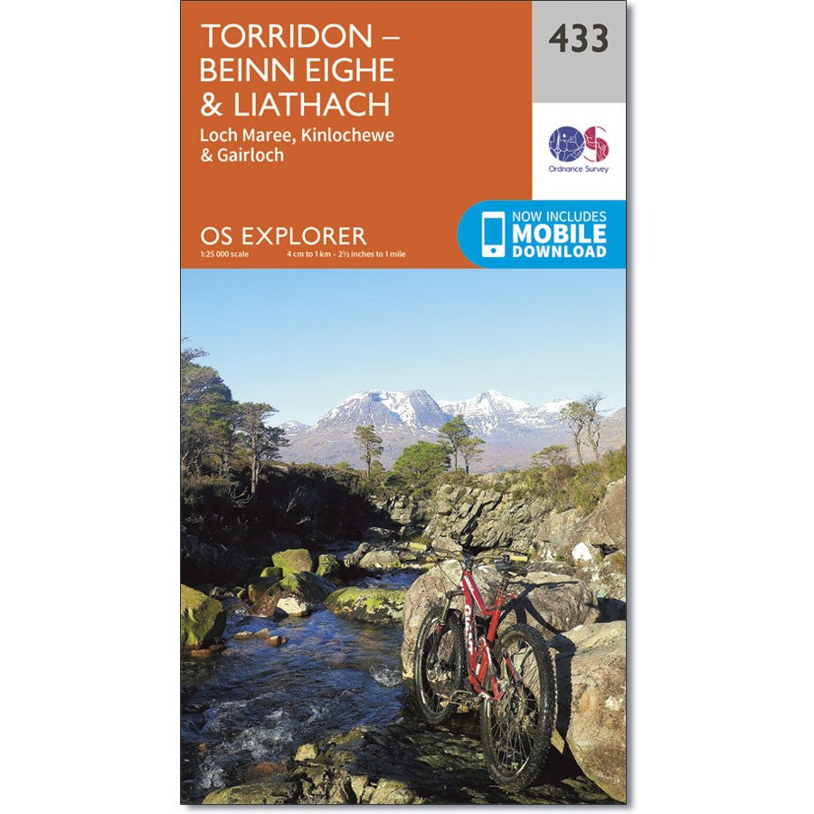 Ordnance Survey  433 Torridon - Beinn Eighe & Liathach