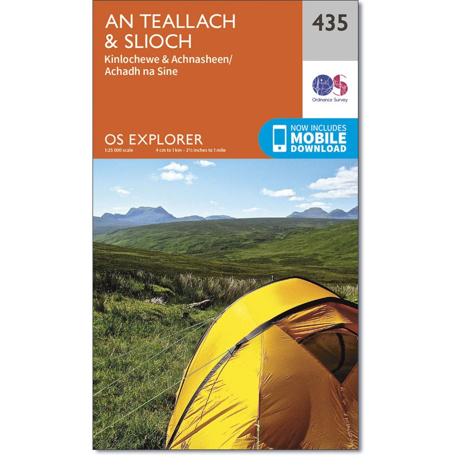 Ordnance Survey  435 An Teallach & Slioch