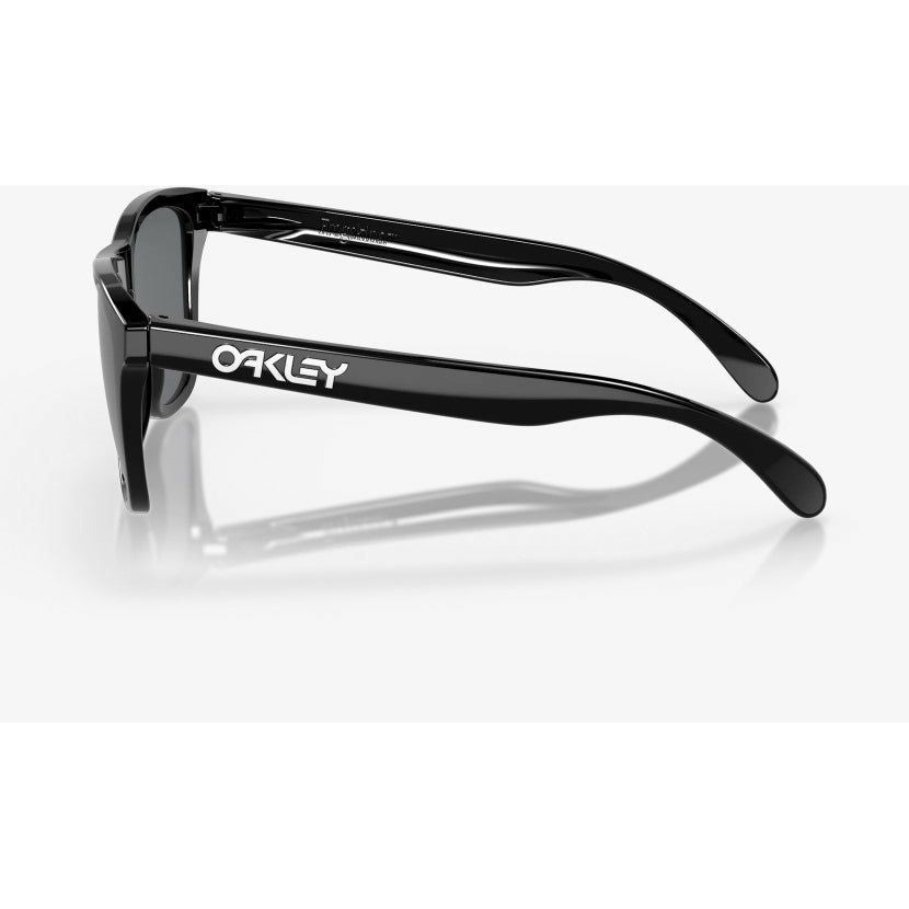 Oakley Frogskins Frame - Polished Black Lens - Grey