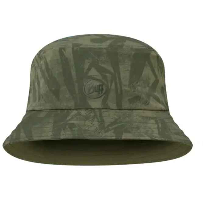 Buff  Adventure Bucket Hat Acai Khaki