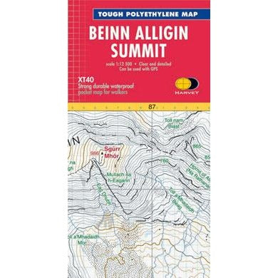Harvey Maps  Beinn Alligin Summit XT40