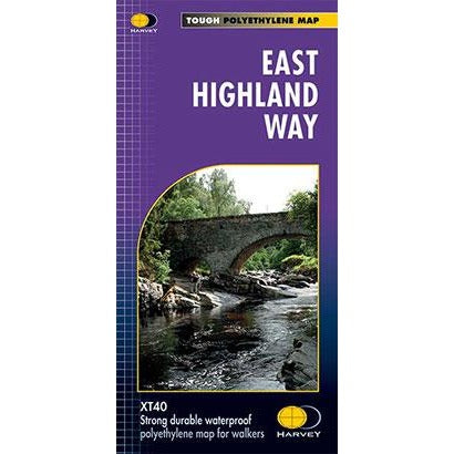 Harvey Maps  East Highland Way 