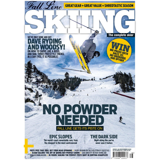 Fall-Line Adventure Magazine Gear Guide Issue 186 December 2022  Dave Ryding AND Woodsy on how to carve like a Boss... This one is worth checking out!!
