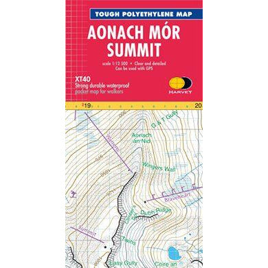 Harvey Maps  Aonach Mor Summit XT40